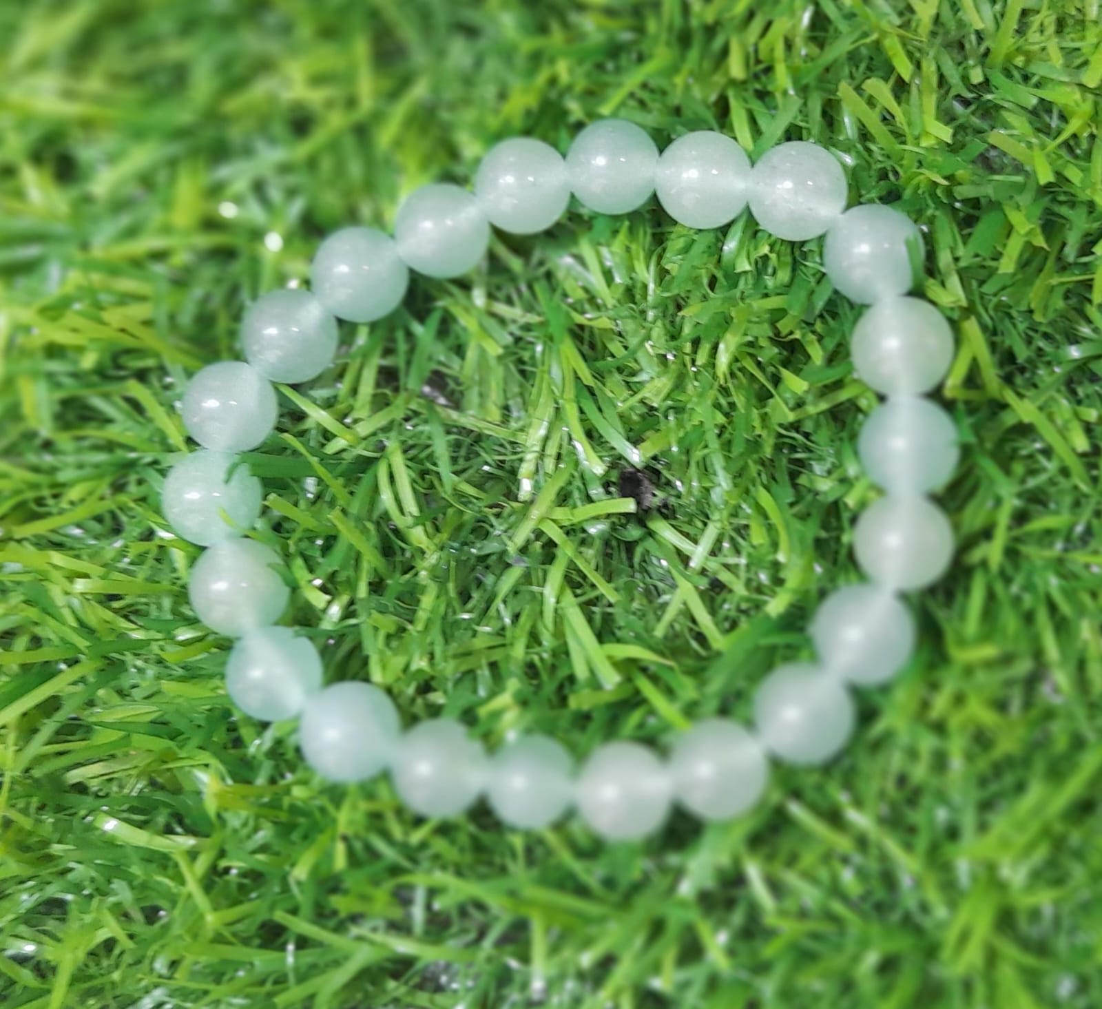 Natural Aquamarine Crystal Bracelet