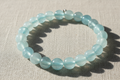 Aquamarine Crystal Bracelet