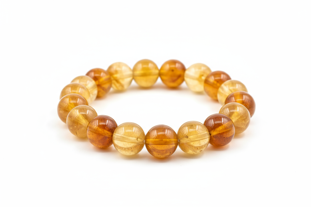 citrine  tumble bracelet